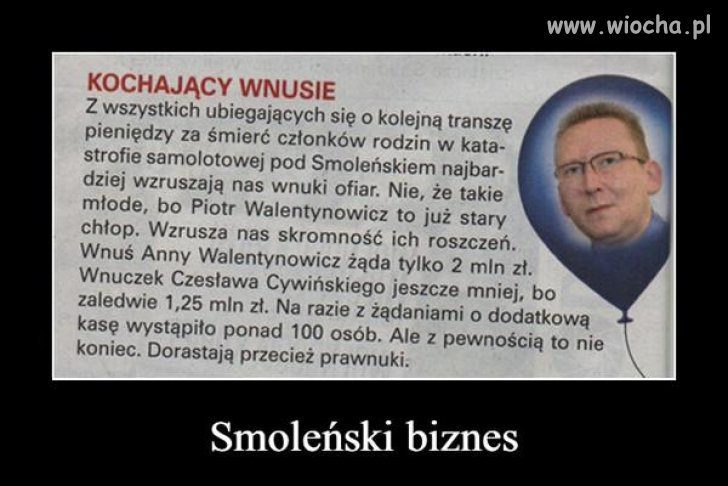 Biznes jest biznes ...