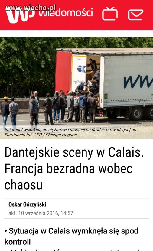 Ciapaci zdobyli pierwszy przyczółek w Europie