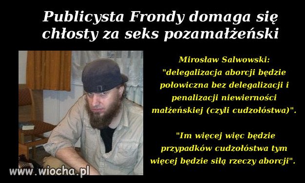 Chce zaistnieć, a do rozumu daleko