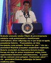 Rodrigo Duterte pokazał co sądzi o krytyce...