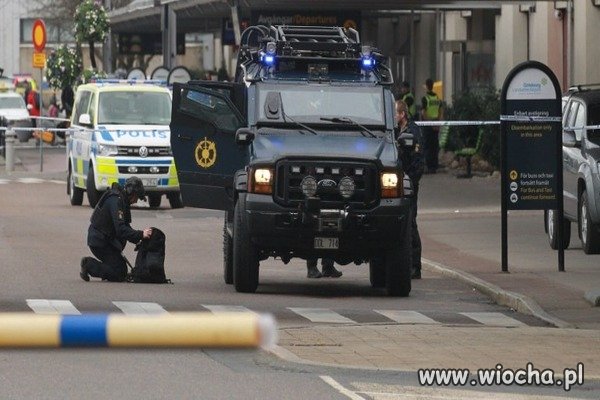 Strzelanina w Malmo, Szwecja. I ciekawe kto to?
