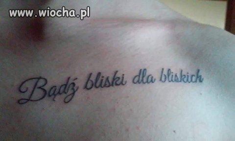 Bądź daleki dla dalekich, bądź ciepły dla ciepłych