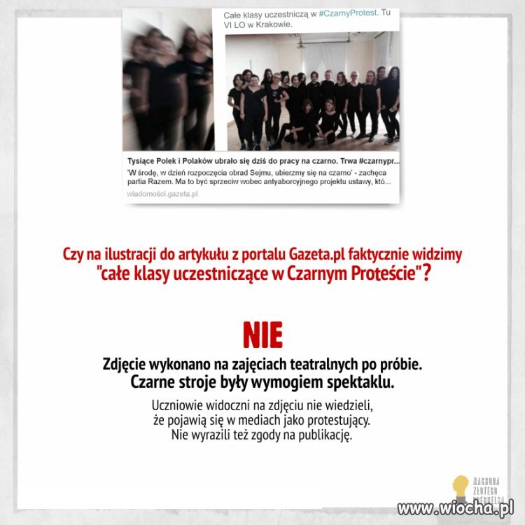 Kolejna manipulacja