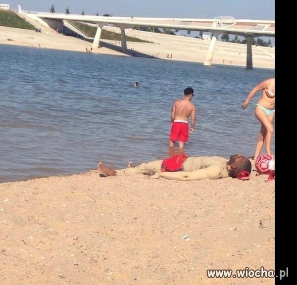 Kamuflaż na plaży