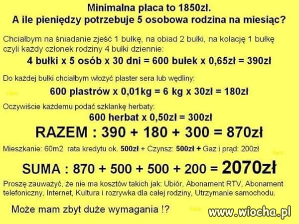 Jak żyć pani premier