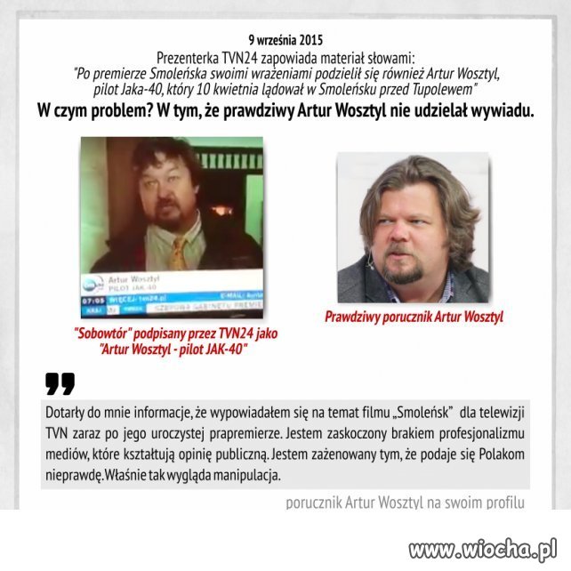 Tvn emituje wywiad z sobowtórem aktora hahahaha