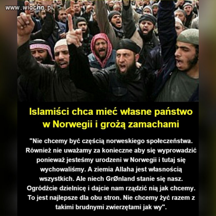Na miejscu Norwegów bym się zgodził.