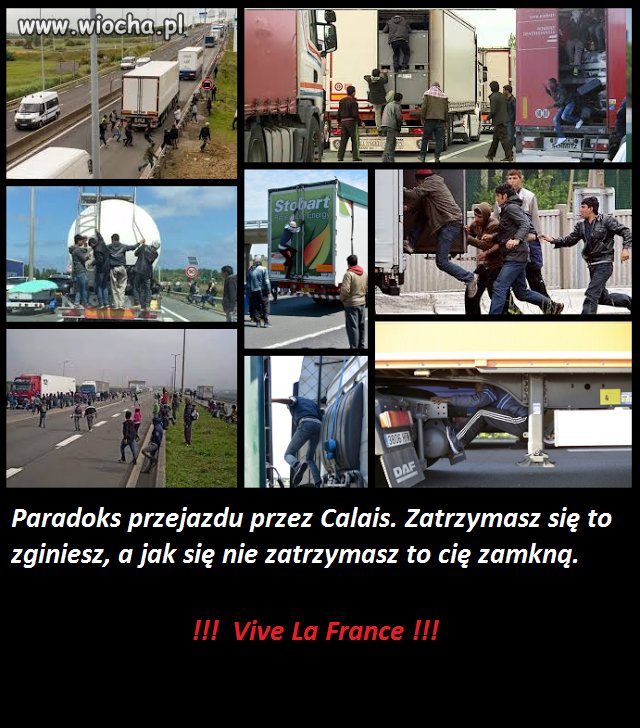 Tymczasem we francuskim Calais