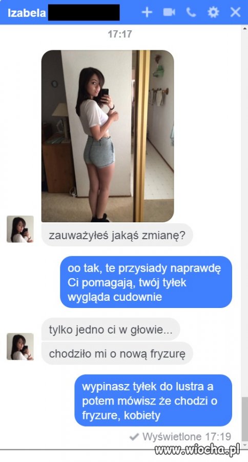 Nowa fryzura,ale nawyki zostają