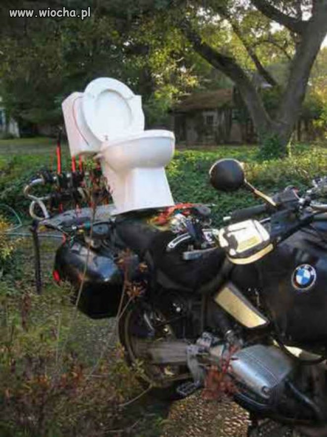 Komfortowy motocykl