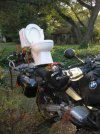 Komfortowy motocykl