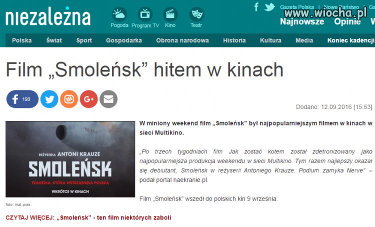 Zaklinanie rzeczywistości przez "niezależną" 