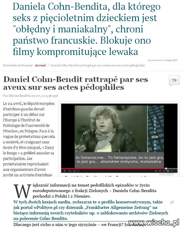 Eurodeputowany - pedofil.