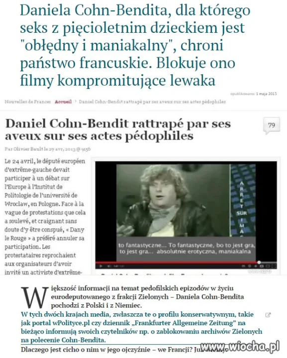 Eurodeputowany - pedofil.