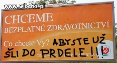 Czeski naród przemówił