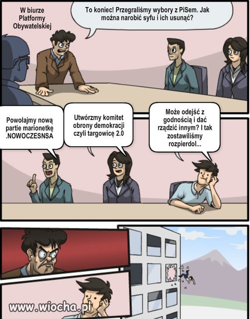 Tymczasem w PO.