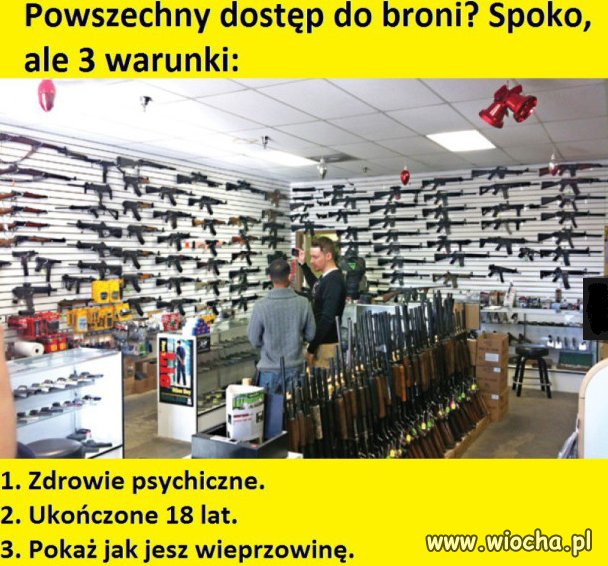 Trzy warunki.