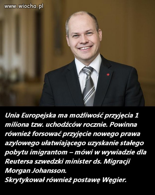 A przyjmujcie sobie w tej Szwecji ile chcecie...