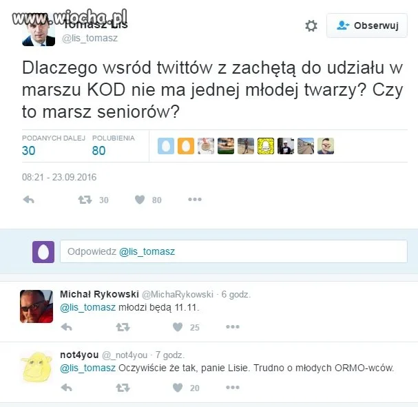 Zapytanie Lisa