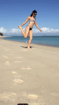 Joga na plaży