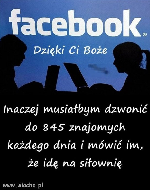 I wysyłać zdjęcia 845 znajomym co jem na obiad.