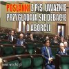 Posłankom pisu było wstyd