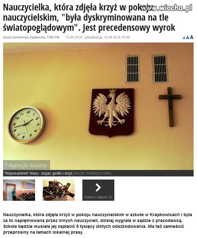 Kwintesencja katolstwa - zaszczuć niewierną