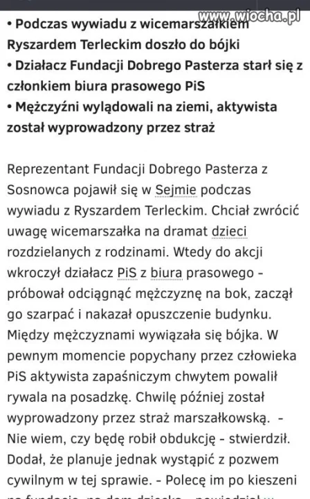 Bójka w sejmie 