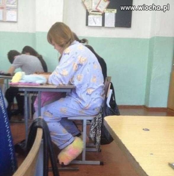 Gdy spóźnisz się do szkoły