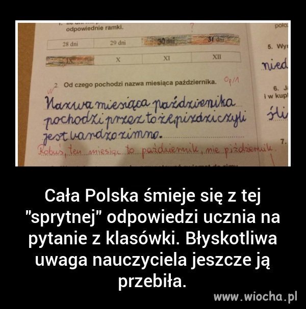 Już za miesiąc 