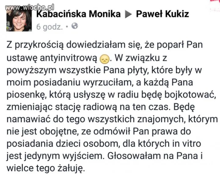 A tak się zarzekał