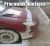 Gruba biała krecha