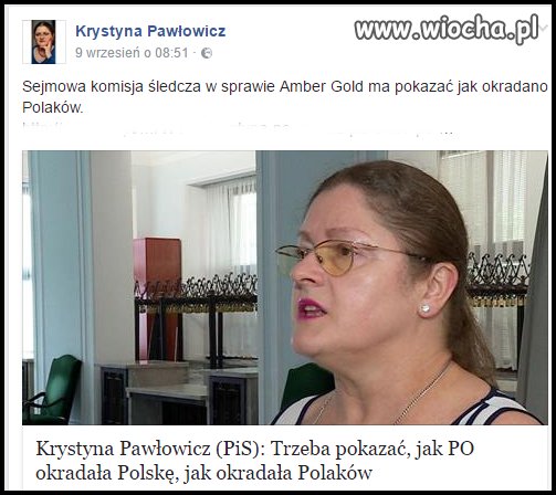 Bo ci z PO chodzili po domach,kradli oszczędności