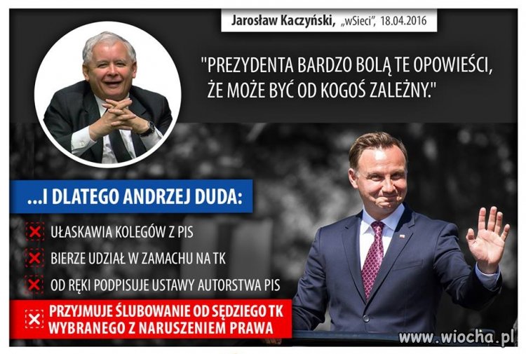 Polonia wykrzyczała mu ,,marionetka,,