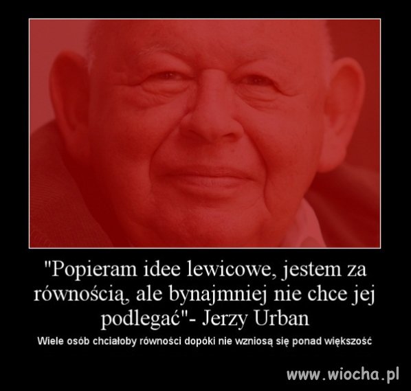 Genialne podsumowanie lewicy 