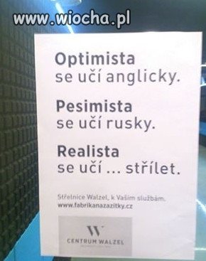 Się uczy ...
