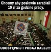 Do tego obowiązek przychodzenia do pracy