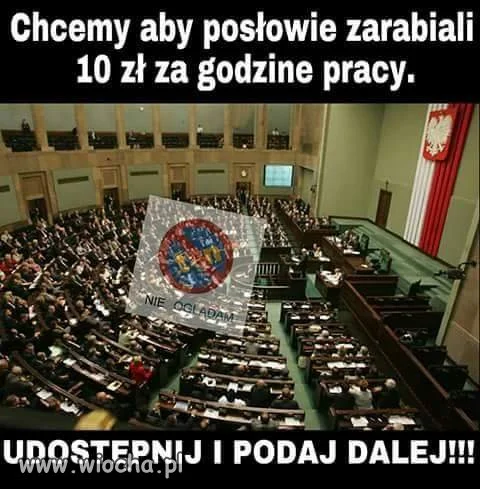 Do tego obowiązek przychodzenia do pracy