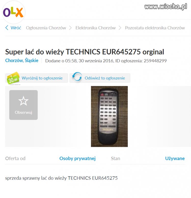 Lać to jakieś inne określenie pilota?
