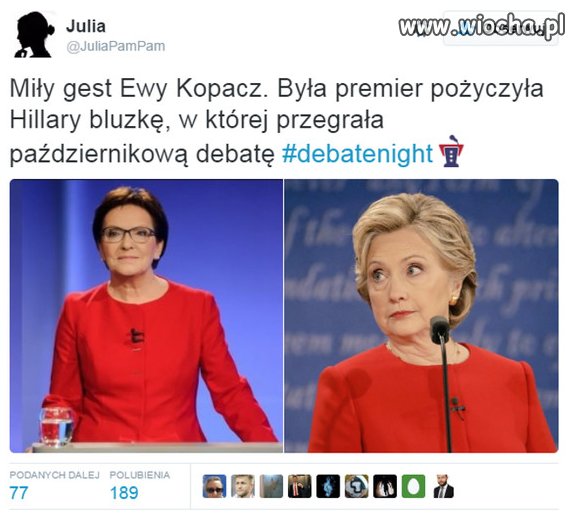 Miły gest.
