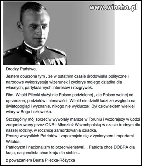 Pewnie do tych pustych łbów