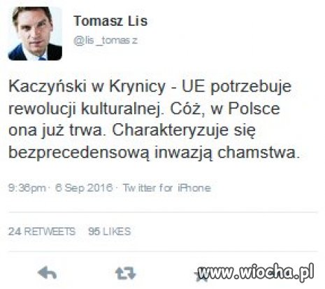 Taką samokrytykę, to rozumiem.