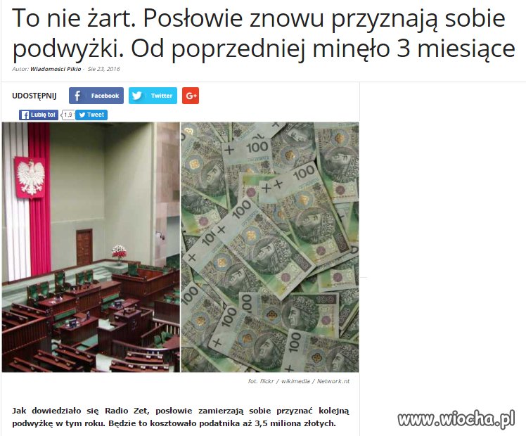A emerytury wzrosną o całą złotówkę i 50 groszy 