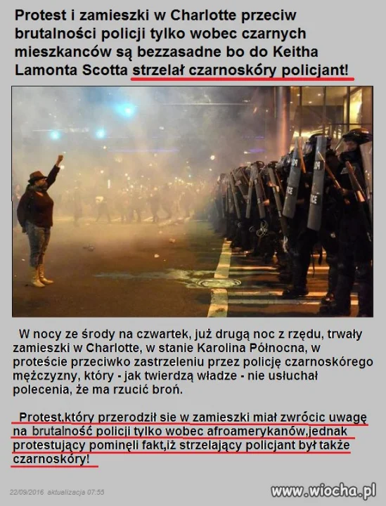 Strzelał czarny do czarnego
