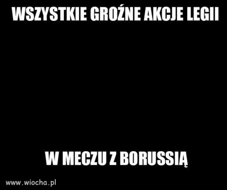 Tyle ich było. Trening Borussi.