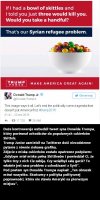 Ciekawe porównanie syna Trumpa...