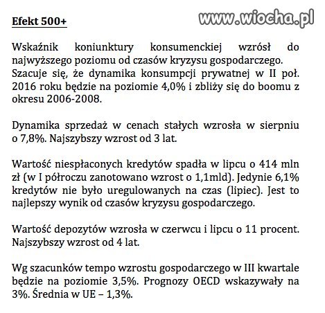 Wiocha dla tych, którzy nienawidzą własnego Narodu