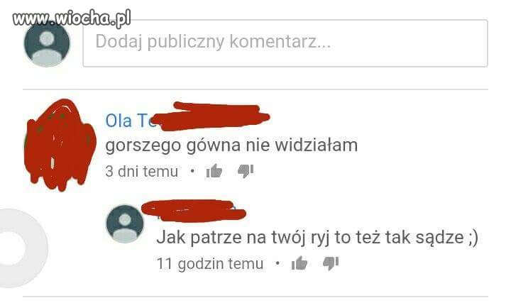 Hejterzy to dno...