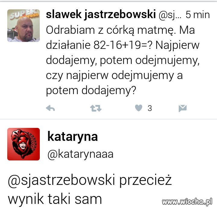 Czołowe postacie twittera nie umieją podstaw matmy