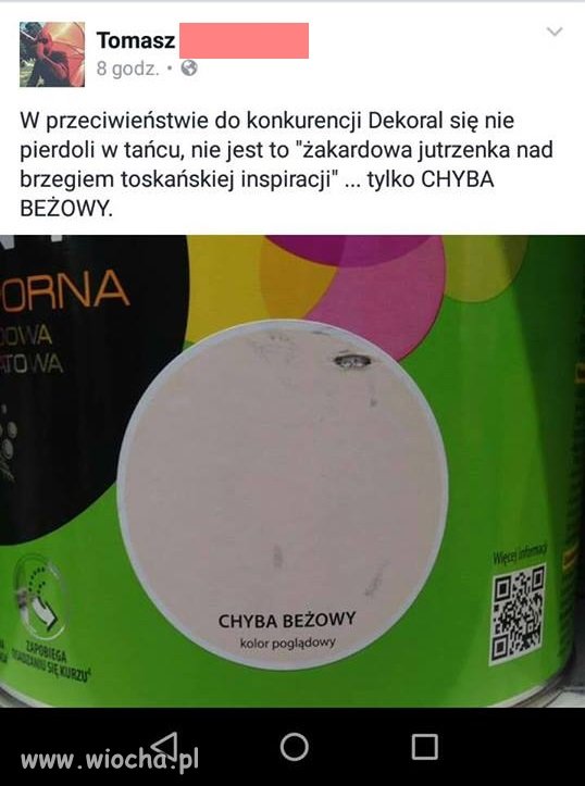 Chyba beżowy